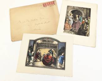 Lot #34 - Antique Card Lot from the 1920s