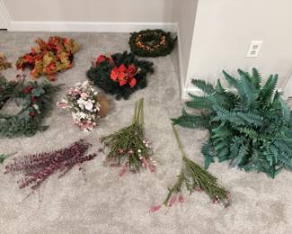 flowers $2, wreaths $5/each