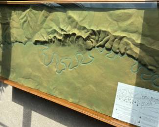 Model of Little Big Horn / Custer's Last Stand – $150, but hey... We want to find this art piece a good home. Dad put a lot of work into this gorgeous coffee table and conversation piece.