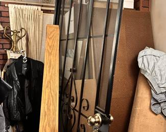 Brand new locking, metal screen door