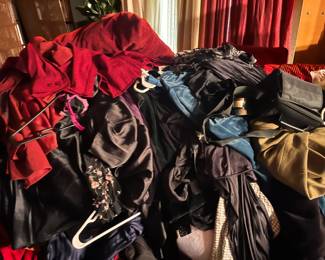 Mountains of clothing