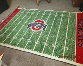 Approx 7' x 10' Ohio State Area rug