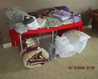 Linens and bedding