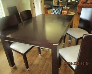 Kitchen dining table with 4 chairs