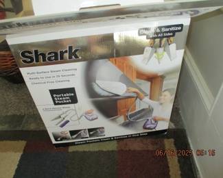 Shark steamer (new in box)