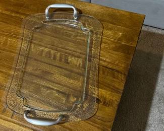 Hallmark Glass Tray (Modern)