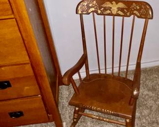 Childs rocking chair, so cute!