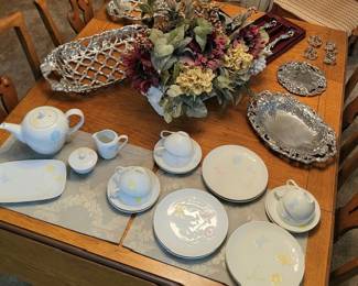 Lovely Cake and Tea spring set; Arthur Court collection of items; and more.