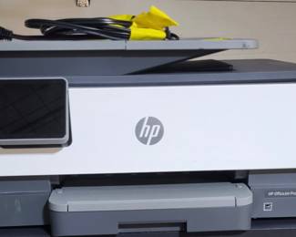 HP printer.....everyone needs a non-wired back up. My internet is shaky. I wish they'd put the new stuff in my neighborhood.