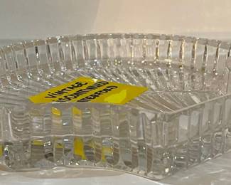 Waterford shell shaped dish