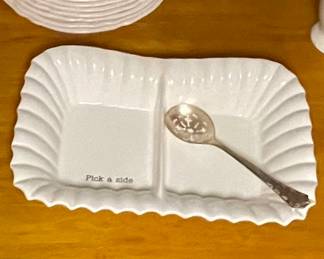 This is so cute. Serving spoon sold separately.