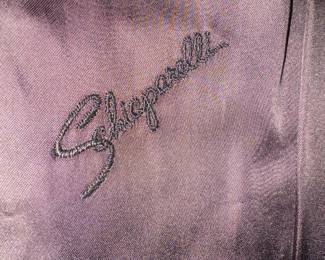 Vintage 1950’s Schiaparelli Persian lamb coat with fur collar