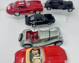 75 DieCastDreamTeamMercedesPorsche911JagClassics