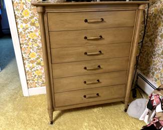 MCM Walnut Bedroom Set