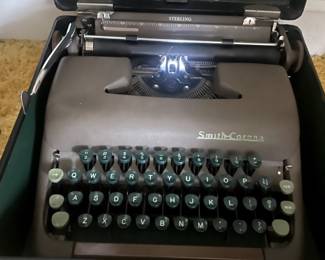 Vintage typewriter