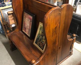 set of storage benches