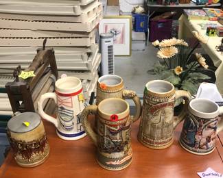 collectible beer mugs