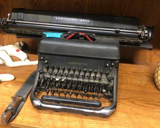 vintage typewriter