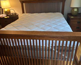 Mission Style Queen Bed