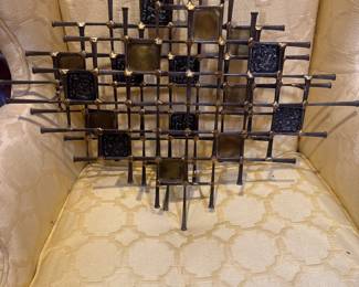 Ron Schmidt Large Brutalist Sculpture, 1960's