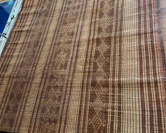 70. African Taureg Rug/Mat (6' x 9")
