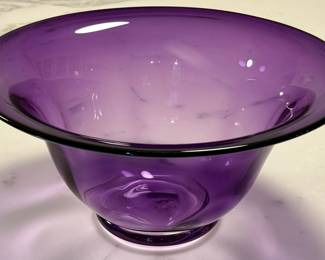Bayer Art Glass Bowl