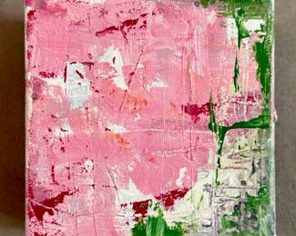 Abstract Oil on Canvas