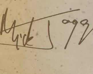 autograph detail