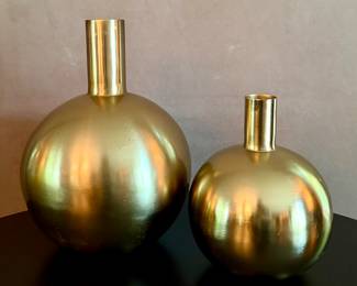 Gold Accent Vases