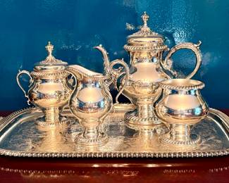 ...AND another Gorgeous Silver Plate Tea Set