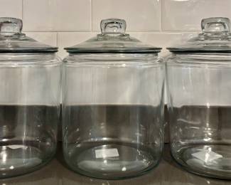 Anchor Hocking Covered Canisters