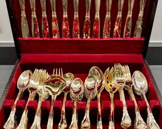 Godinger Gold Wash Silverware