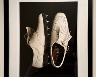 Framed Golf Shoes Print