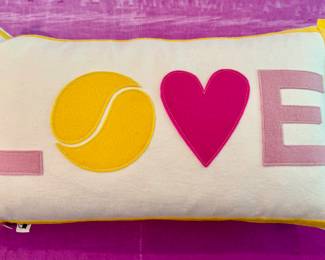 Cheeky Monkey "Love" Pillow