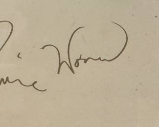 autograph detail