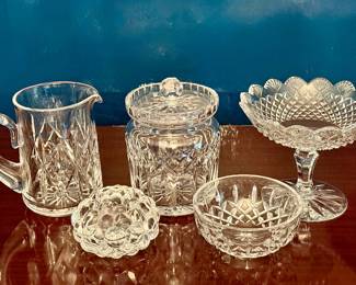 ...and more Waterford and a bit of Orrefors