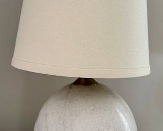 Heavy Marble Ball Lamp with Acrylic Base