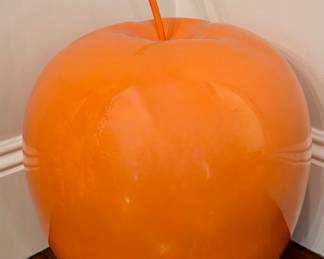 Oversized Resin Apple Sculpture