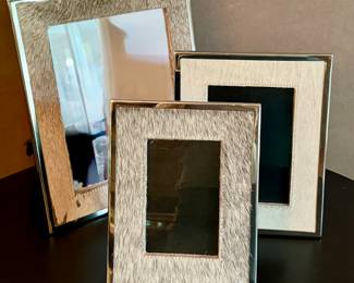 Cowhide Picture Frames