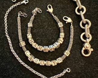Sterling Silver Bracelets