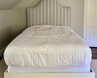 Custom Upholstered Queen Bed