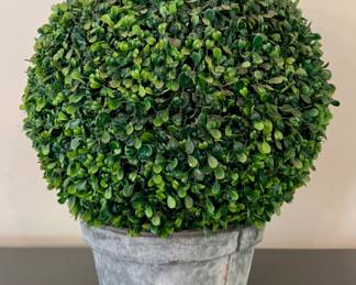 Faux Boxwood Plant