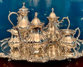 Silverplate Tea Set
