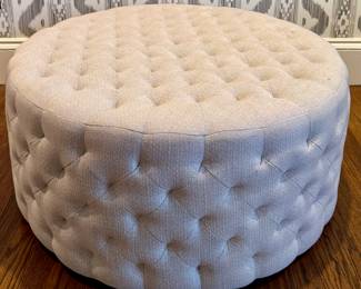 Tufted Oversized Ottoman