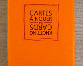 Hermes Knotting Cards