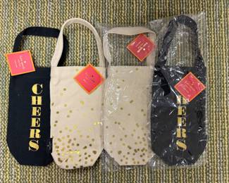 New Kate Spade Wine Totes