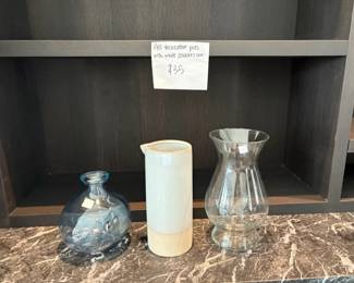 Decorative vases and pots