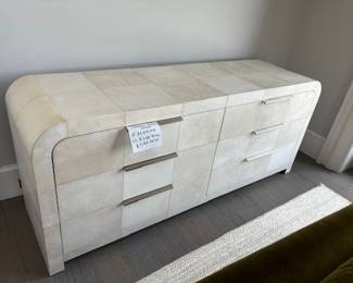 Restoration Hardware Lucien Parchment 6 drawer dresser (there are two)