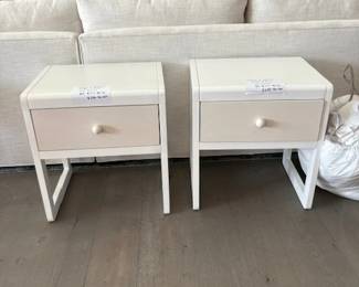 Pottery Barn Bedside Tables