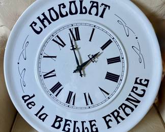 "Chocolat" Wall Clock